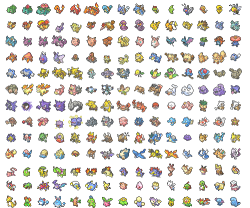 mimikkyuutie:  junellla:  clevelandbrown002:    Every single Pokemon toward the end look so fucked up  They look about the same if you don’t have nostalgia goggles on! 