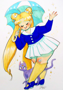 jijidraws:  More Usagi..! She really is my