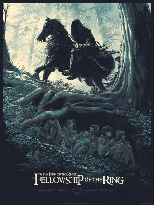 thepostermovement:The Lord of the Rings Trilogy by Juan Esteban Rodriguez