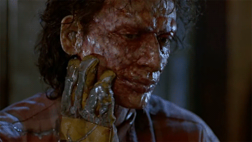 horror-movie-fixx:  I’m becoming…Brundlefly. The Fly, 1986
