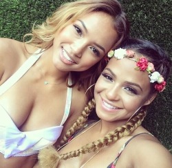 theperfectladies:  Karrueche Tran & Christina