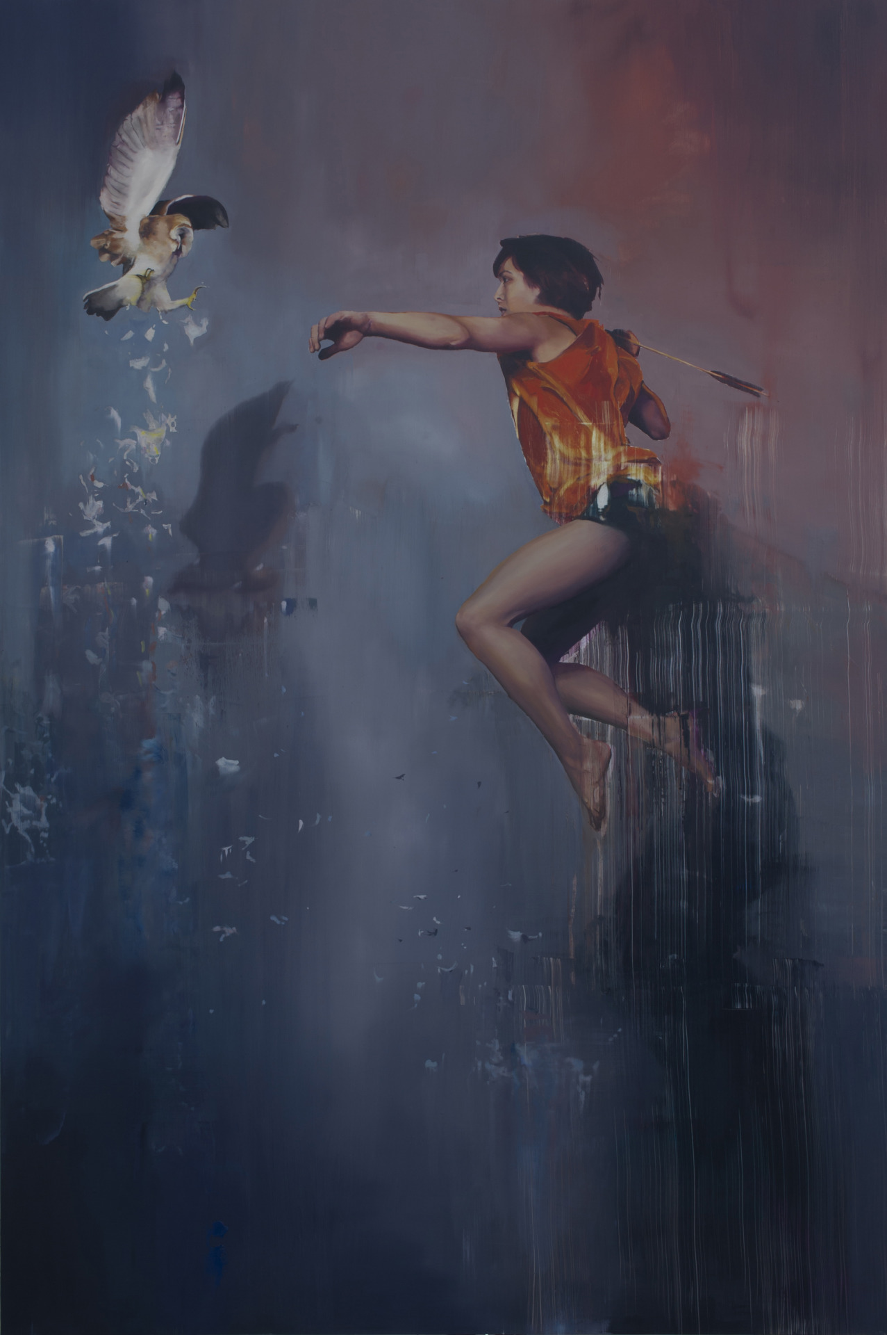 crossconnectmag:  This is Chloe Early. She photographed aerial performers in motion.