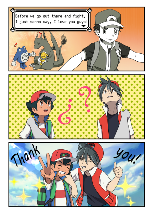 scorbunnyvllgr:  I’ve been collaborating with someone to make some pokemon comic pages and this is the first one 🔥🦎  