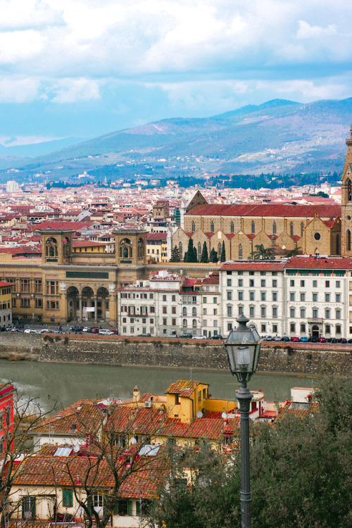 View from the Piazzale Michelangelo Florence, Italy