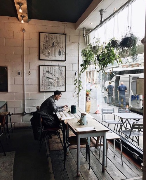 manmakecoffee:Coffeeshop corners are my favorite kind. By @davide.pastorino.