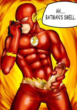 xxxgaysuperheroes:  Shooting in a Flash 