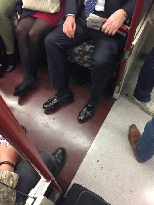 Daddy on the tube at Regent’s Park @loaferotica @daddys-loafersnsox