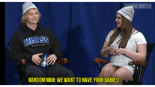 youngmosh:  How can one random male audience member speak for a whole fandom? 