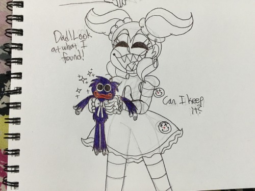 Clownsona Doodles, Including Our Favorite Little Buddy Brenda Is Kinda Oblivious, Cant Really Tell If