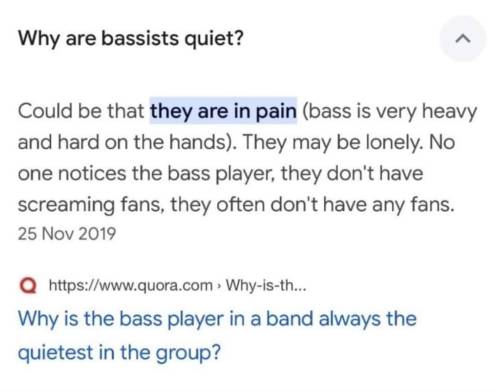 The Loneliness Of The Long-distance Bassist