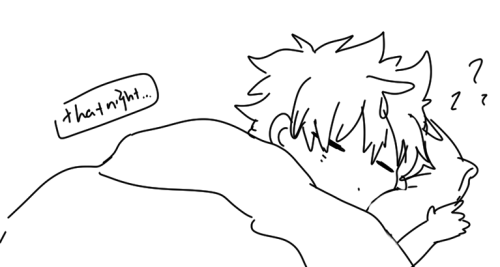 55mikanbako:  ask-tiny-gon:   “… Killua?” “’S nothing. Morning, Gon.”  このブログ可愛すぎてイミワカンナイ 