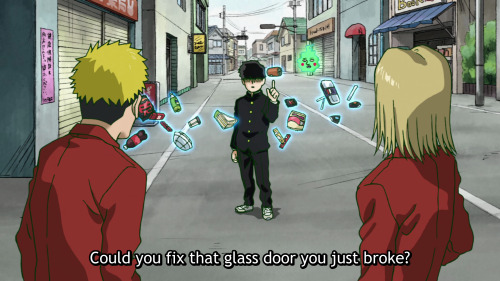 lordsmaf:This? This shit right here? Why Mob Psycho 100 is my favorite anime right now.