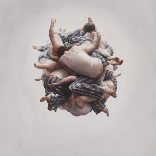 jeremygeddes:Cluster - Oil on board  