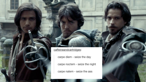 thewildestofcats: so uhh, I love this show! The musketeers + text post [part 1/?] 