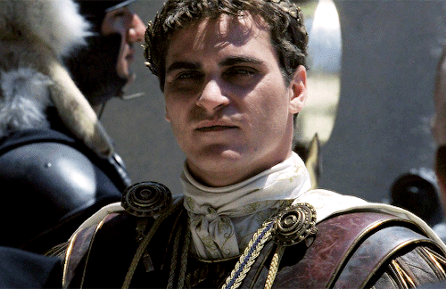 Joaquin Phoenix As Lucius Aurelius Commodus, Gladiator (2000) Dir. Ridley Scott