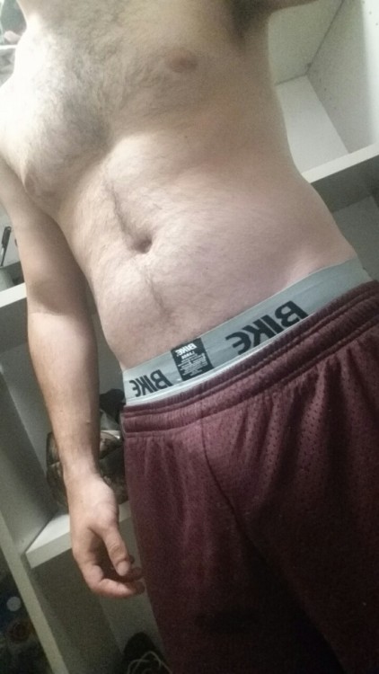 yoursonsjockstrap: bibuck: Hell yes.  Fits just like it did back in college huh dad