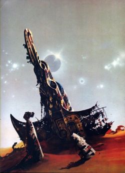 70sscifiart:  Tony Roberts (via Ships &