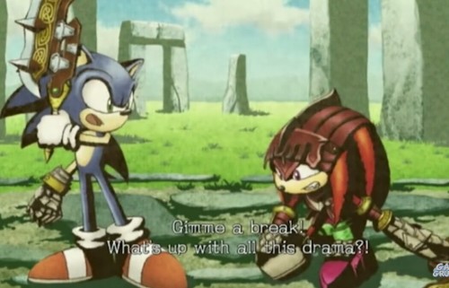 puddingvampire: frosty-duke: remember the part in sonic where knuckles tried to fucking kill himself