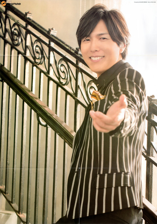 seiyuu: Kamiya Hiroshi in Pick Up Voice 2016 April Issue Please do not reupload / redistribute my sc