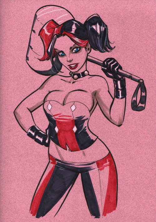 bear1na:Harley Quinn by Alé Garza