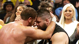 hiitsmekevin:  As a wrestling fan you have to know this moment means so much for