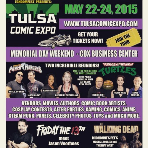 Asian Culture & Entertainment will be attending the #tulsacomicexpo as a vendor! We hope to see 