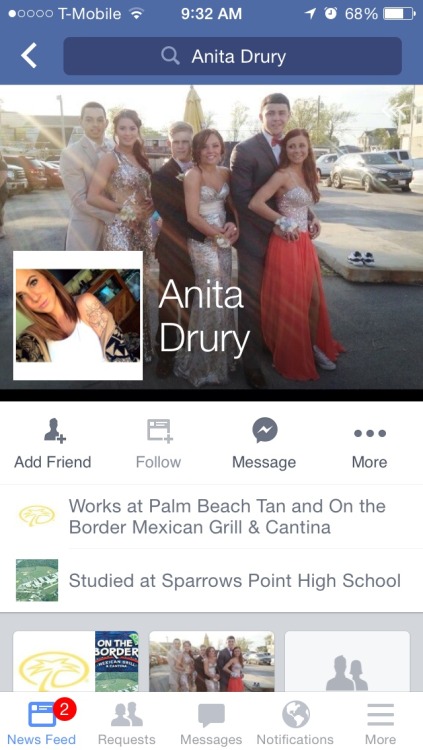 priestmahad:  whitetears365:  ifeellikeiwanttoleaveyouforever:  whitetears365:  Anita Dury. She doesn’t go to Sparrow Point High School anymore.   There is a difference between black people and “Niggers” or “Niggas”. Black people, just happen