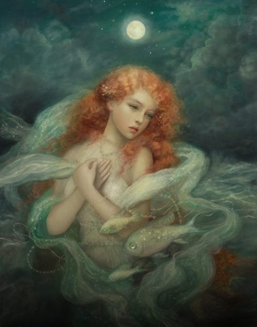 megarah-moon:“The Daughters of Nereus”by Annie Stegg