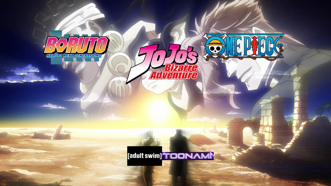 Toriko x One Piece x Dragon Ball Z Super Crossover Special episode airs  March 4th in English Dub on Adult Swim!