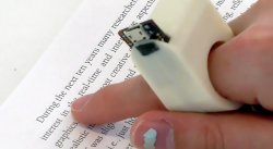 springwise:  This ring lets blind people read non-Braille books One of the problems with Braille is that it’s typically printed in specialist books aside from the copies created for sighted people, meaning that those with sight difficulties can’t