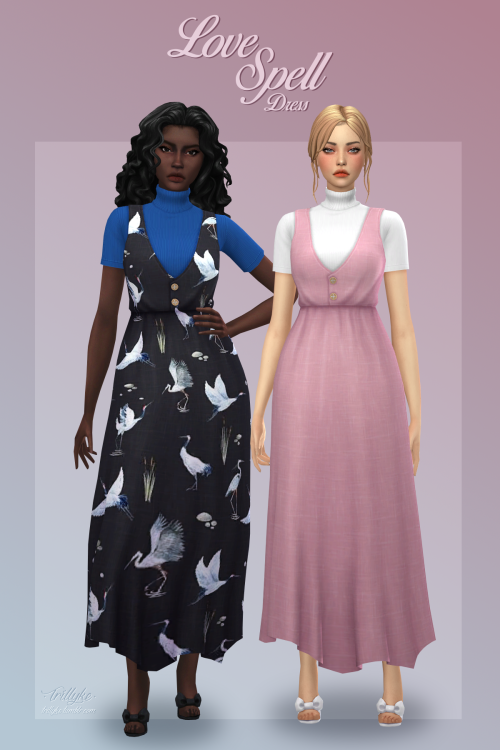 trillyke:Love Spell DressThis dress has been an ongoing project since last November, and had many le