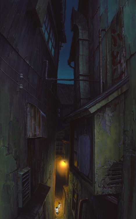 ghibli-collector:Spirited Away In Pan Shots - Dir. Hayao Miyazaki (2001)