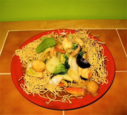 Hong Kong Crispy Noodles