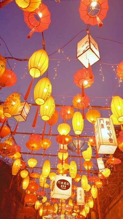 fuckyeahchinesegarden:  spring festival lantern