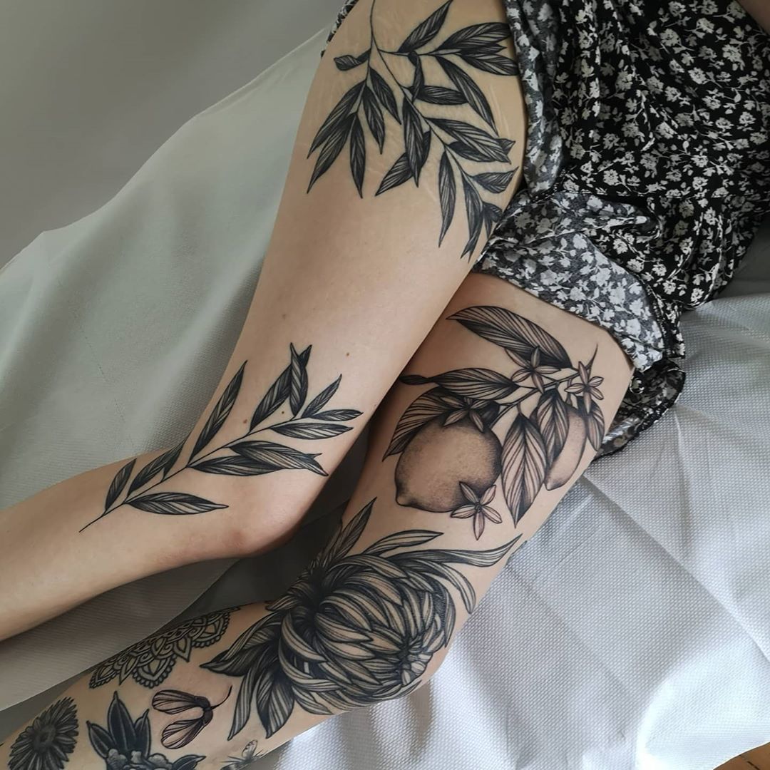 flower dainty bicep tattooTikTok Search