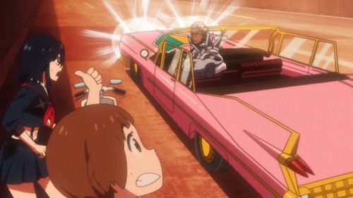 animatedautos:  1959 Cadillac Eldorado, Gamagori’s car in Kill la Kill. 