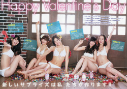 [Young Animal] 2015 No.4 HKT48 Matsuoka Natsumi 松岡菜摘, Chihiro Anai 穴井千尋 , Kodama Haruka 兒玉遥, Aoi Motomura 本村碧唯, Moriyasu Madoka 森保まどか