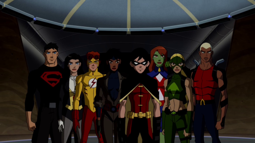 superheroes-or-whatever: “The Team” in season 1 of Young Justice