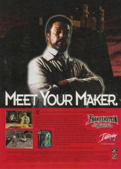 vgprintads:  ‘Frankenstein: Through the