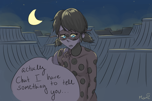 mari-monsta:   Awhile ago I saw @portentous-offerings make a post about how Marinette’s parents would react if they found out she was ladybug in response to an anon question, and she said something about her parents sending food with her on patrols