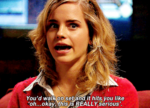 chewbacca:Emma Watson on Voldemort’s first appearance in The Goblet of Fire (2005)