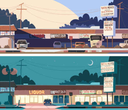 The 2nd project “Liquor Store”Graphic Design for Entertainment with Paul RogersTerm 6 / 