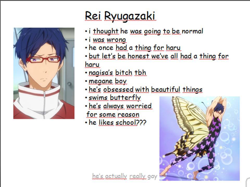 clockwork-heichou:    a friend wanted me to explain free! to her, so i made this