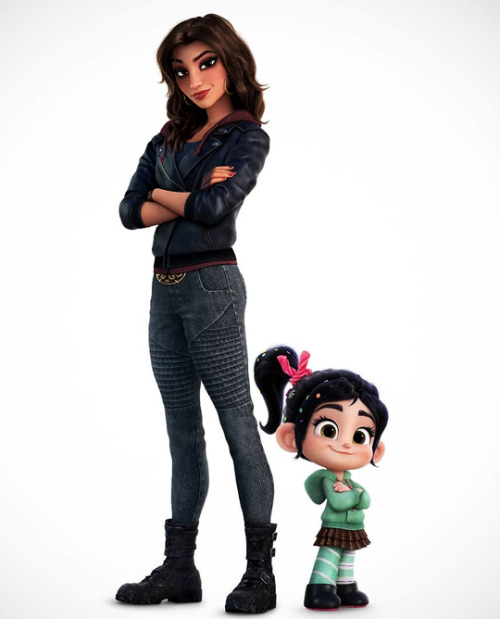 wonder-gadot: Gal Gadot as Shank in RALPH BREAKS THE INTERNET (2018), arts by Tyler Boyard.