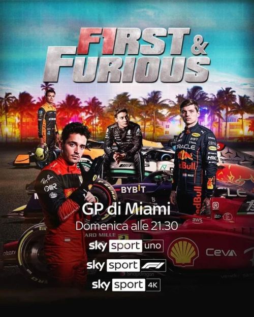 🤩 RACE WEEK SIGNORE E SIGNORI‼
🇺🇸 F1 a Miami per la prima volta nella storia
GLI ORARI ➡ http://tiny.cc/MiamiGP_22
https://www.instagram.com/p/CdGLlt2sV0_/?igshid=NGJjMDIxMWI=