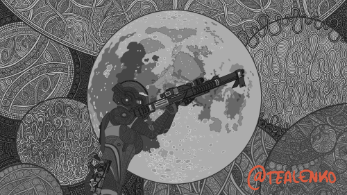 Black And White WIP...