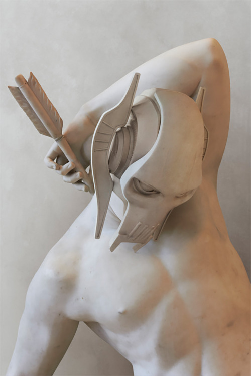 bayoread: itscolossal: Star Wars Characters Reimagined as Ancient Greek Statues by French Artist Tra