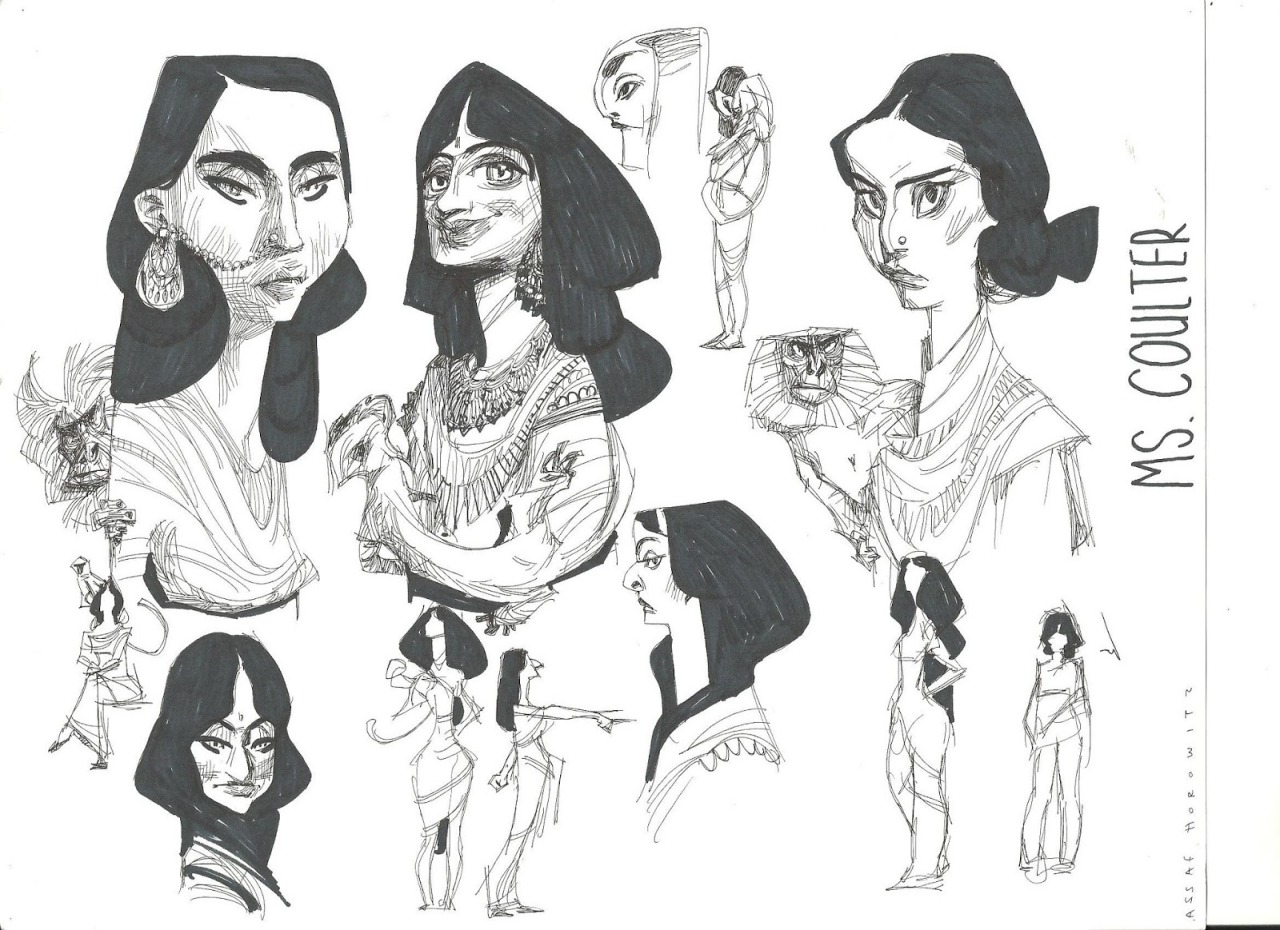aniseshaw:  davidesky2:  An Indian version of The Golden Compass by Assaf Horowitz,