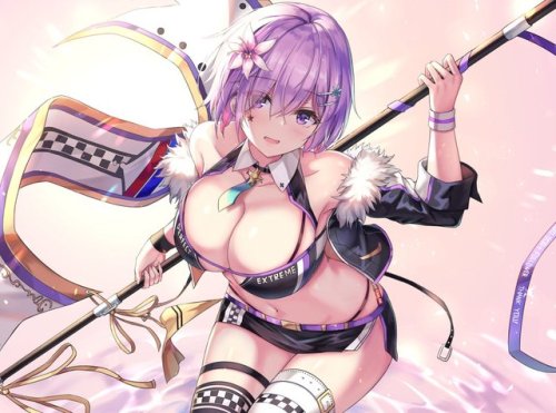 CeNanGam: &ldquo;レースクイーン マシュ☆ https://t.co/Tl7FnwiJzE #FGO #FateGrandOrder https://t.co/aIpXe6Xhb8&r