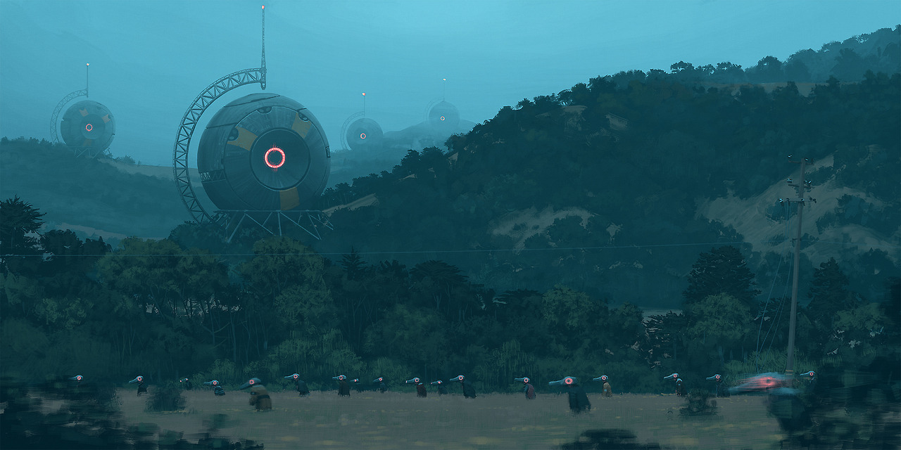 simonstalenhag: I’ve been super busy with the upcoming book The Electric State,